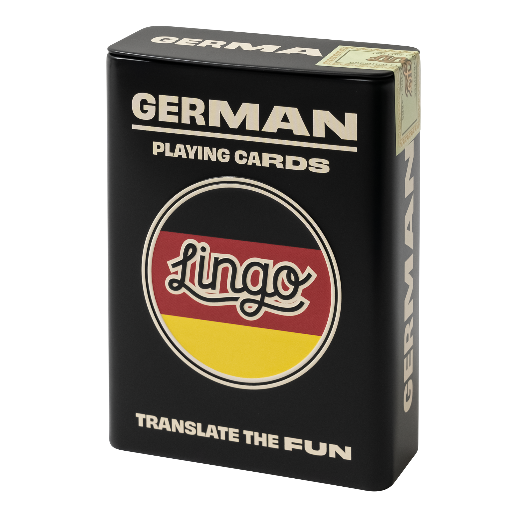 Lingo Playing Cards - Vente Jeu de cartes - Ensemble de boîtes de voyage Lingo : 60 jeux + présentoir5