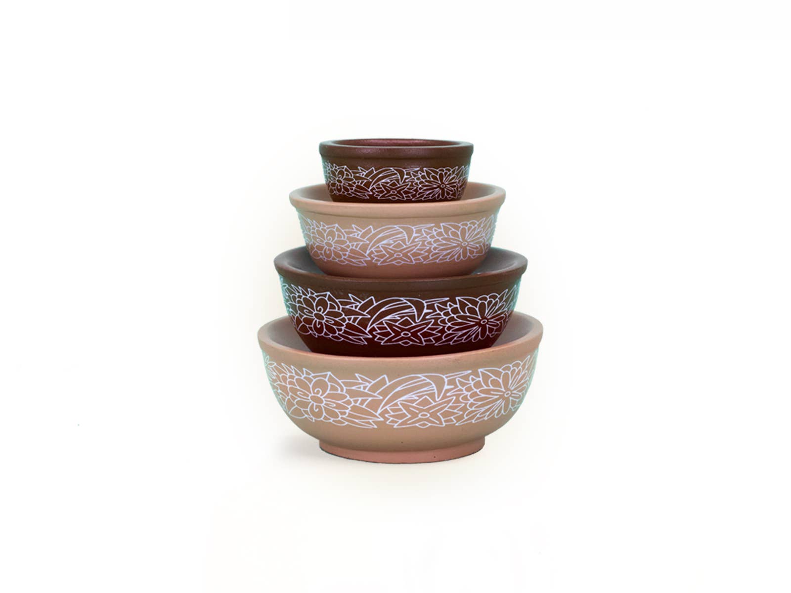 Twinkltoast - Wholesale Decorative Plate/Dish/Bowl - Mini Pyrex-Inspired Mixing Bowls – Retro Stackable Set3