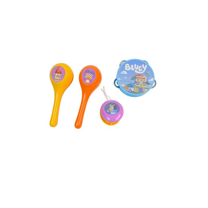 License 2 Play Toys - Wholesale Musical Toy - Kids & Baby - Bluey Musical Instrument 4pc Set
