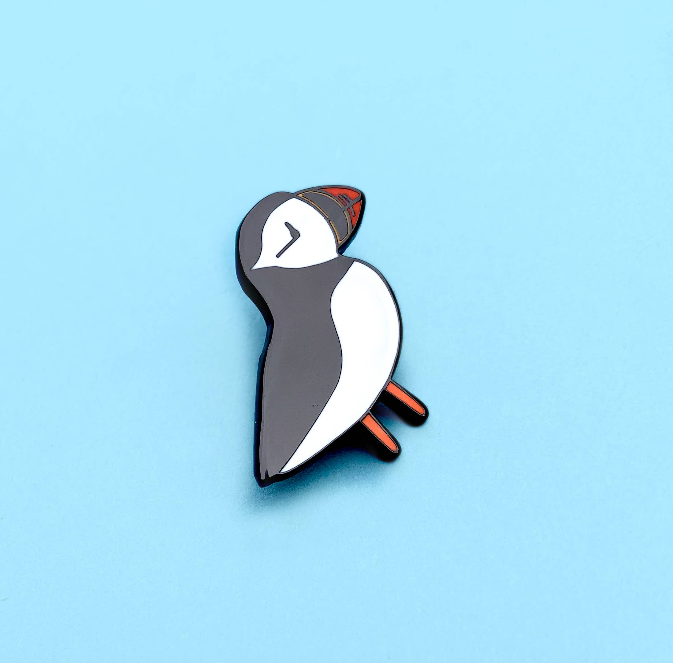 Tom Hardwick - Wholesale Reversspeld/knoop - Puffin emaille pin1