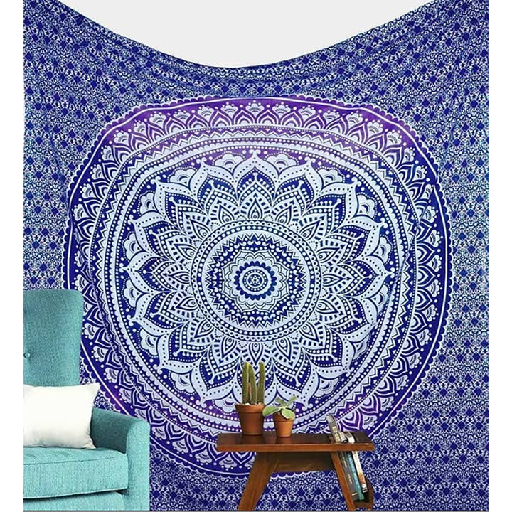 T29 Beautiful Full Size Cotton Tapestry for wholesale by Blue Sky