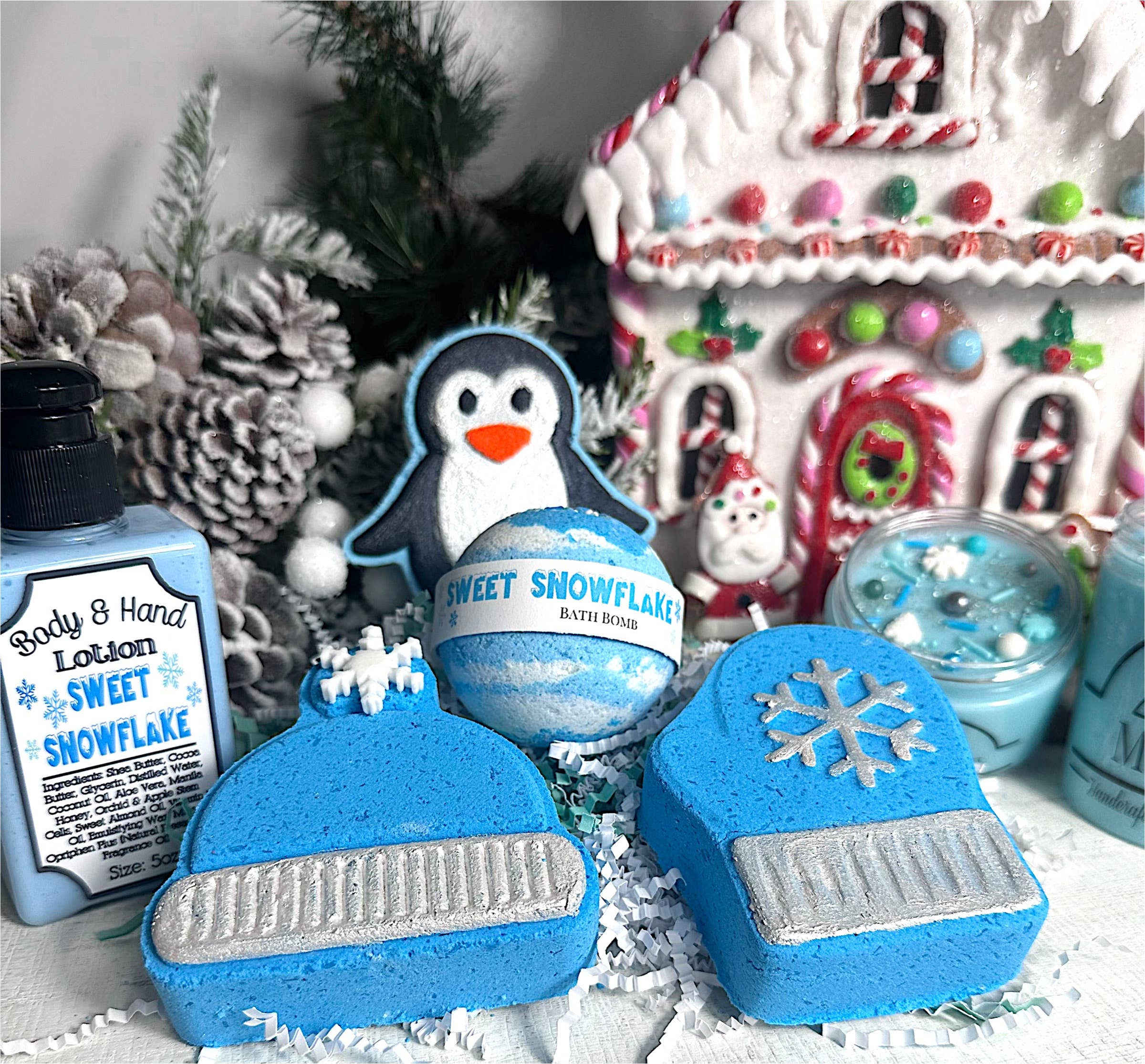 Mandatory Me Time - Wholesale Bath Bomb/Fizz - Chilly Billy Penguin Bath Bomb | Winter Christmas Seasonal2