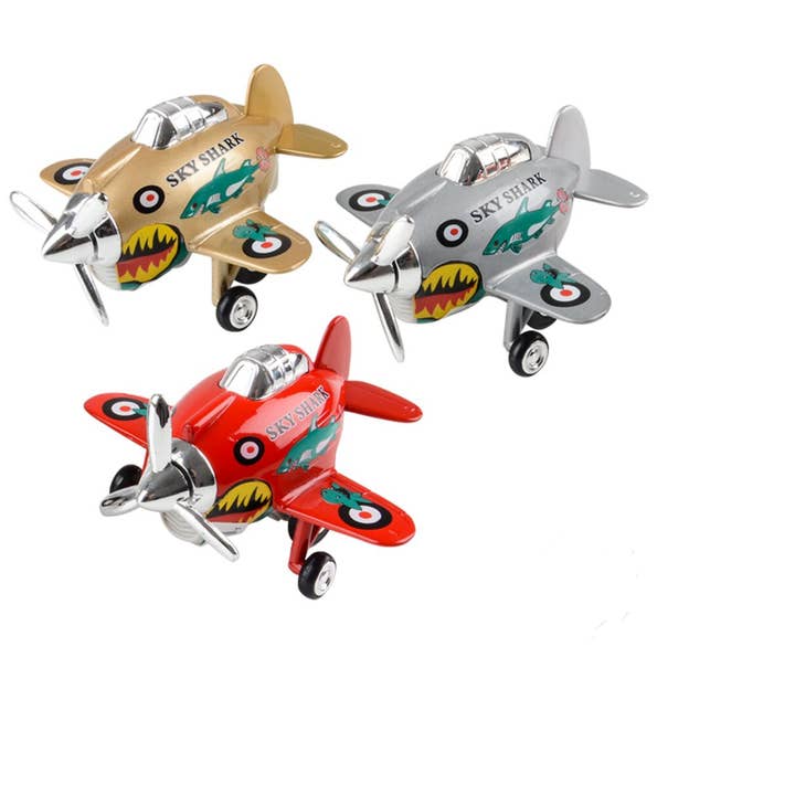 JSBlueRidge Toys - Wholesale Toy plane – Child - Airplane Pull Back Die-Cast Kids Toy- Assorted2