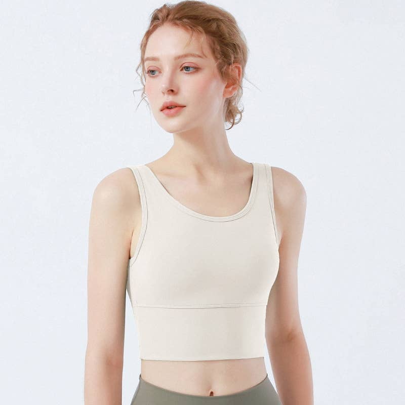 ELKLENS – wholesale Sportbehåar – Dam – Undertröja Sportunderkläder Stötsäker Gathering Yoga Bra8