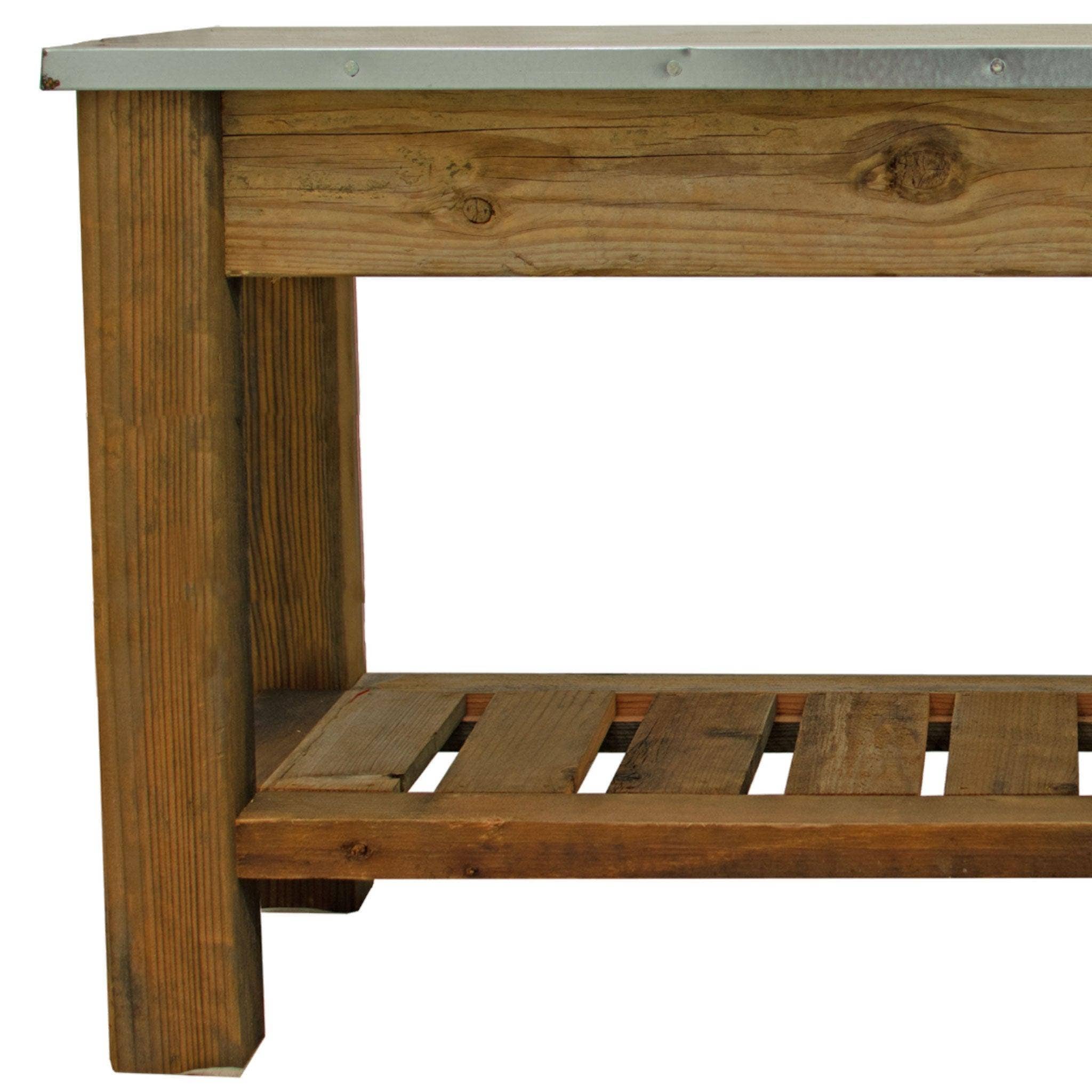 Lee Display - Wholesale Console Table - Redwood Patio Console Table4
