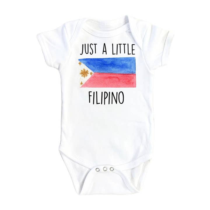 Philippines Little - Baby Boy Girl Clothes Infant Bodysuit Funny Cute Newborn for wholesale by North Fork Forager LLC