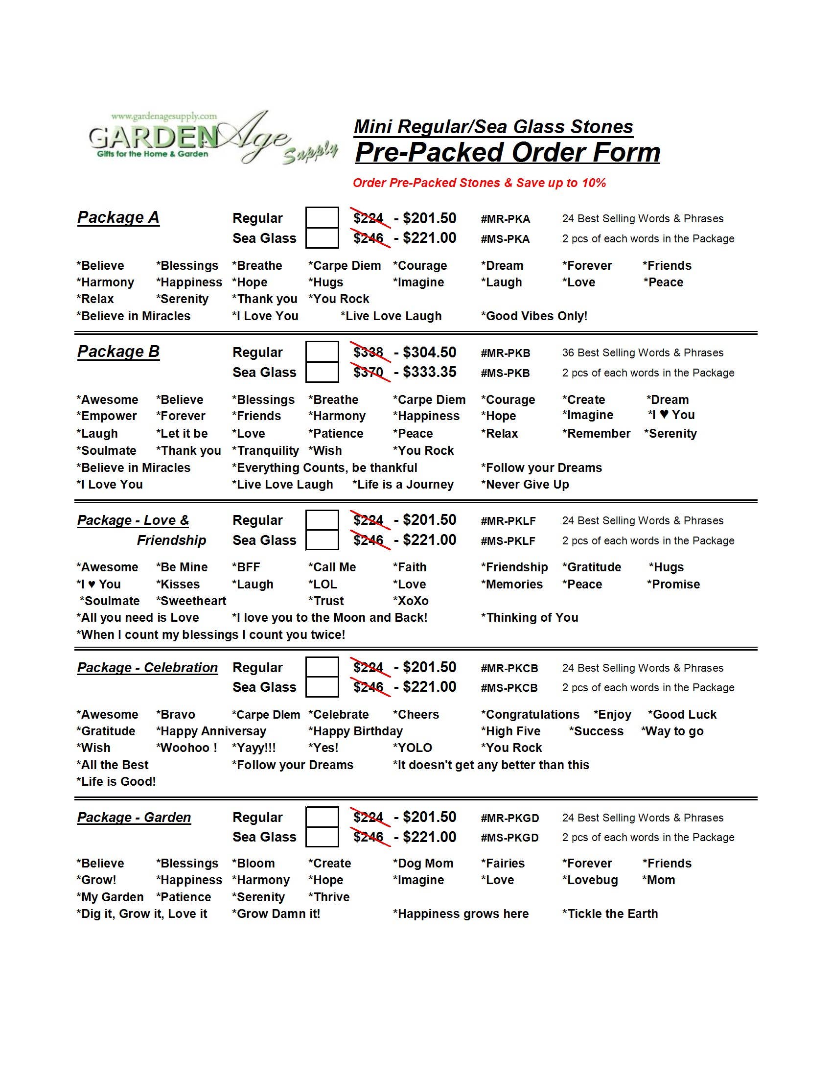 Garden Age Supply - Vente Décorations de table - Miracle Stones - Ensemble pré-assorti de mini-pierres ordinaires5