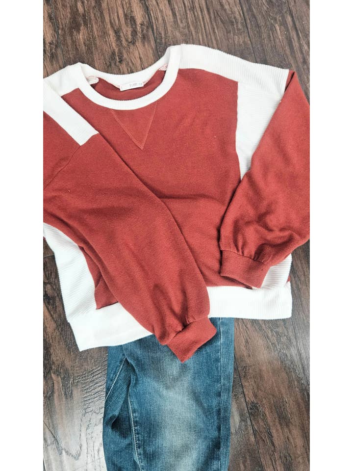 P.S Kate - Wholesale Sweatshirt - Women's - Long sleeve Pullover 72606