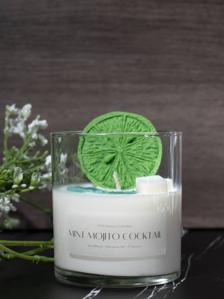 Mint Mojito Candle for wholesale by Pink Spruce