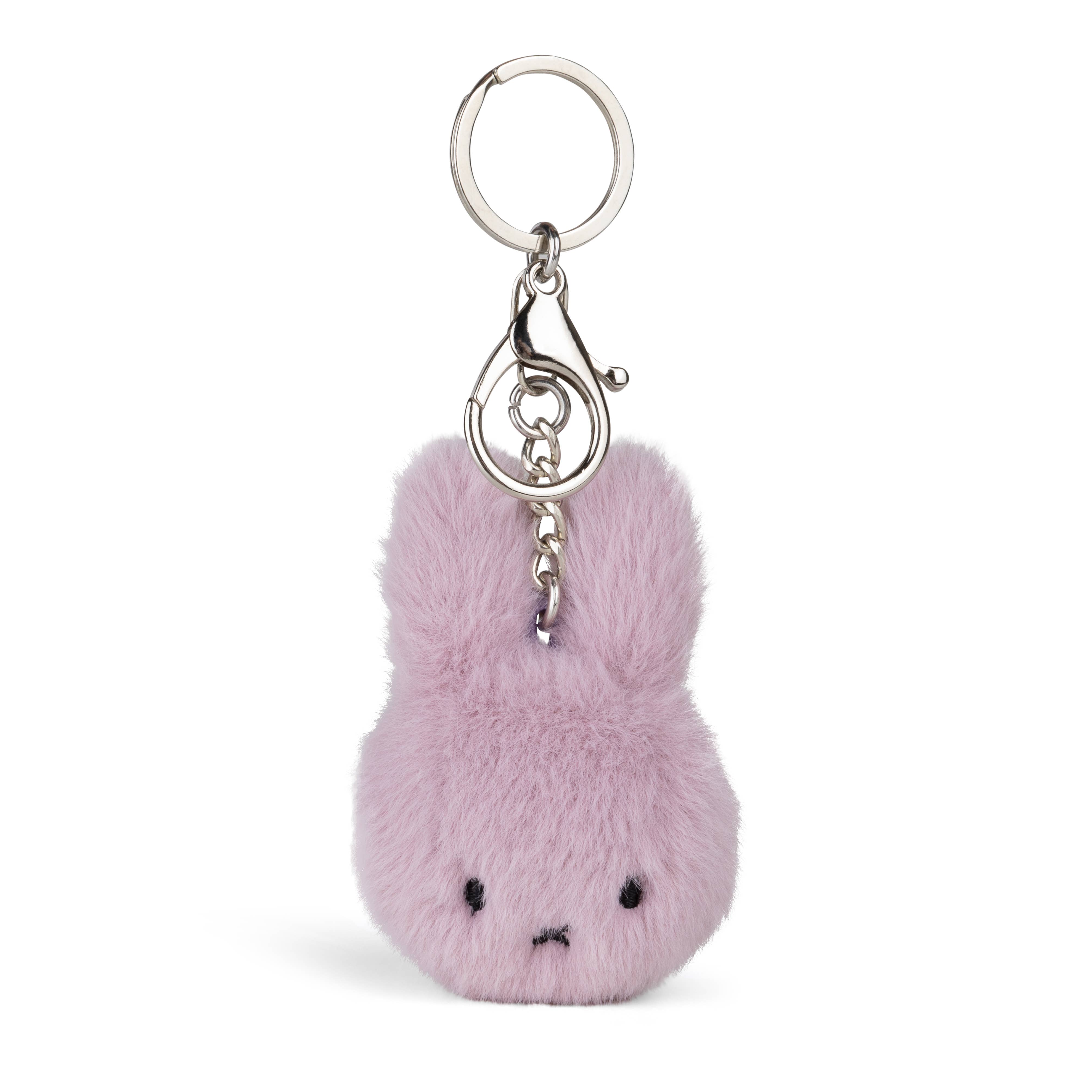 Miffy by S-c Brands - Wholesale Keychain - Kids - Miffy Fuzzy ECO Keyring Lilac 8cm0