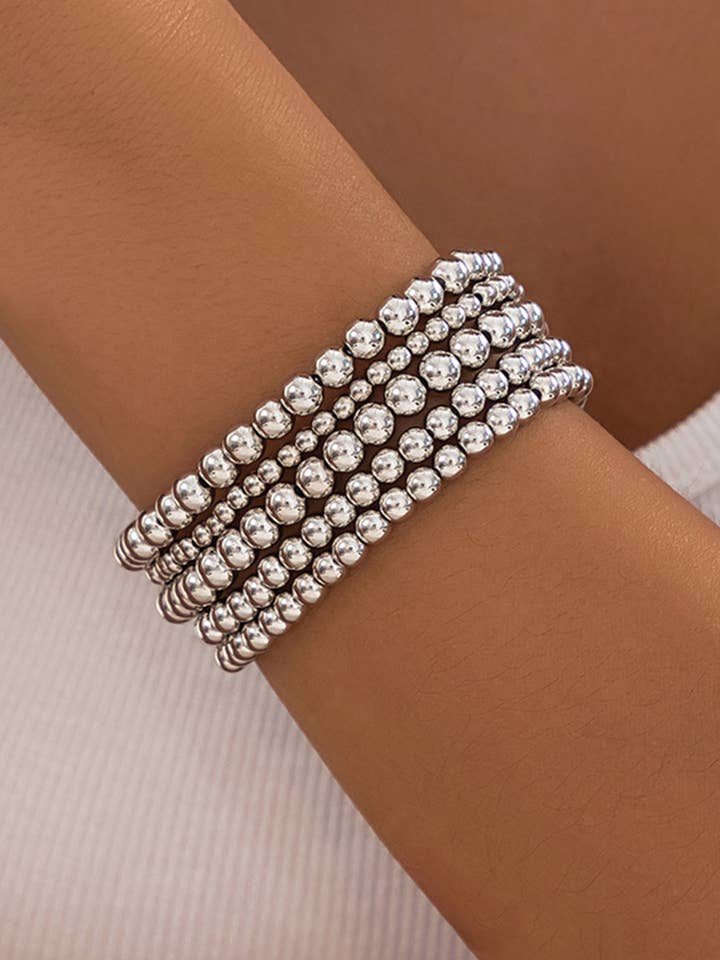 5pcs/set Beaded Bracelet Set for wholesale by 1 the Woman