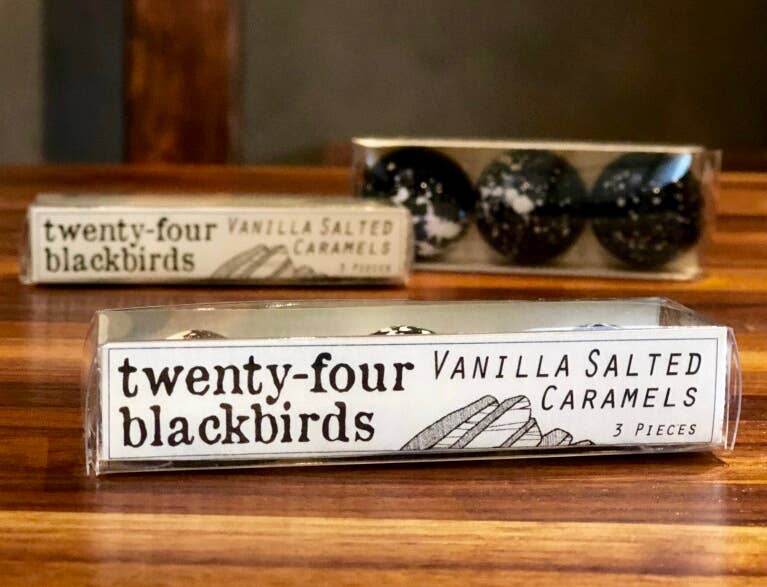 Twenty-Four Blackbirds - Wholesale Chocolate Box - Vanilla Salted Caramels 3 pc4