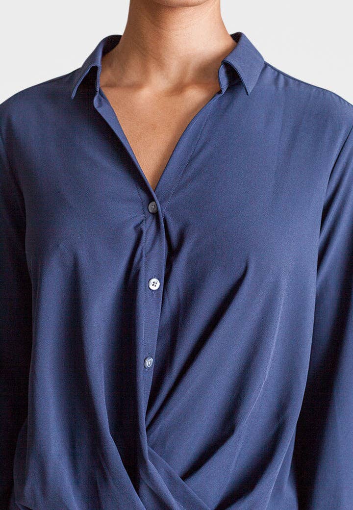 Buki - Wholesale Button Down Shirt - Women's - Barcelona Shirt5