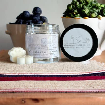 Blueberry Tart Wax Melts for wholesale by Furever Candle Co.