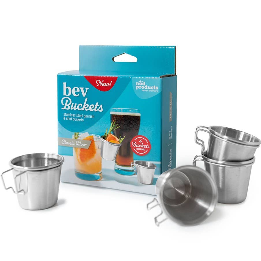 NOD Products - Wholesale Bar Tool - Bev Buckets – Set of 4 Mini Shot + Garnish Buckets0