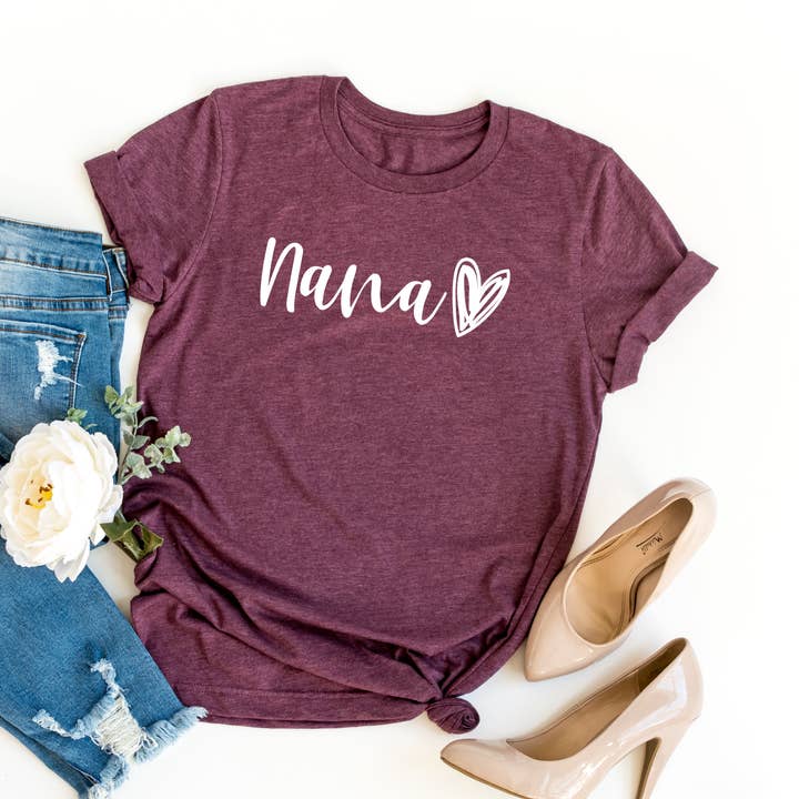 Nana (Guião) - Camisas Adulto por atacado de Lillie Dimple