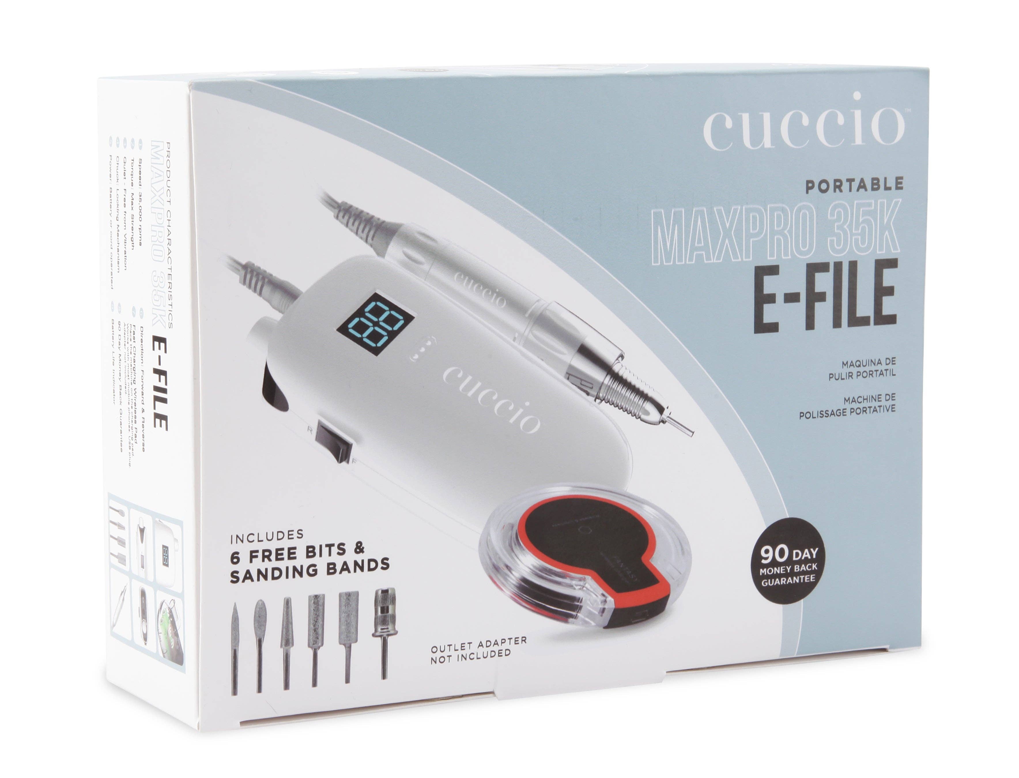 Cuccio - Wholesale Electronic Skincare Device - MAXPRO 35K E-File Nail Drill9