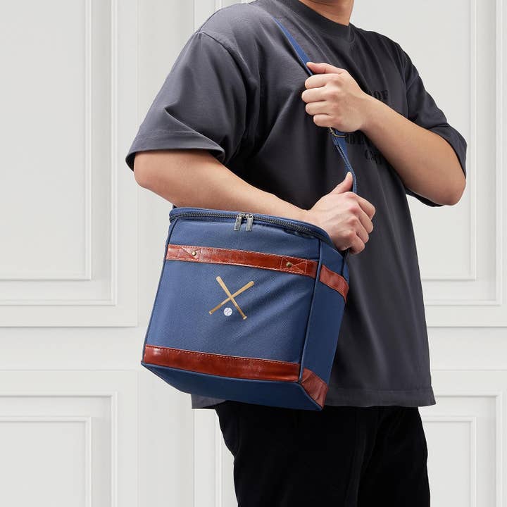 The Wine Savant / Khen Glassware - Wholesale Cooler/Cooler Bag - Premium Insulated Cooler, Baseball Soft-Sided Tote Bag