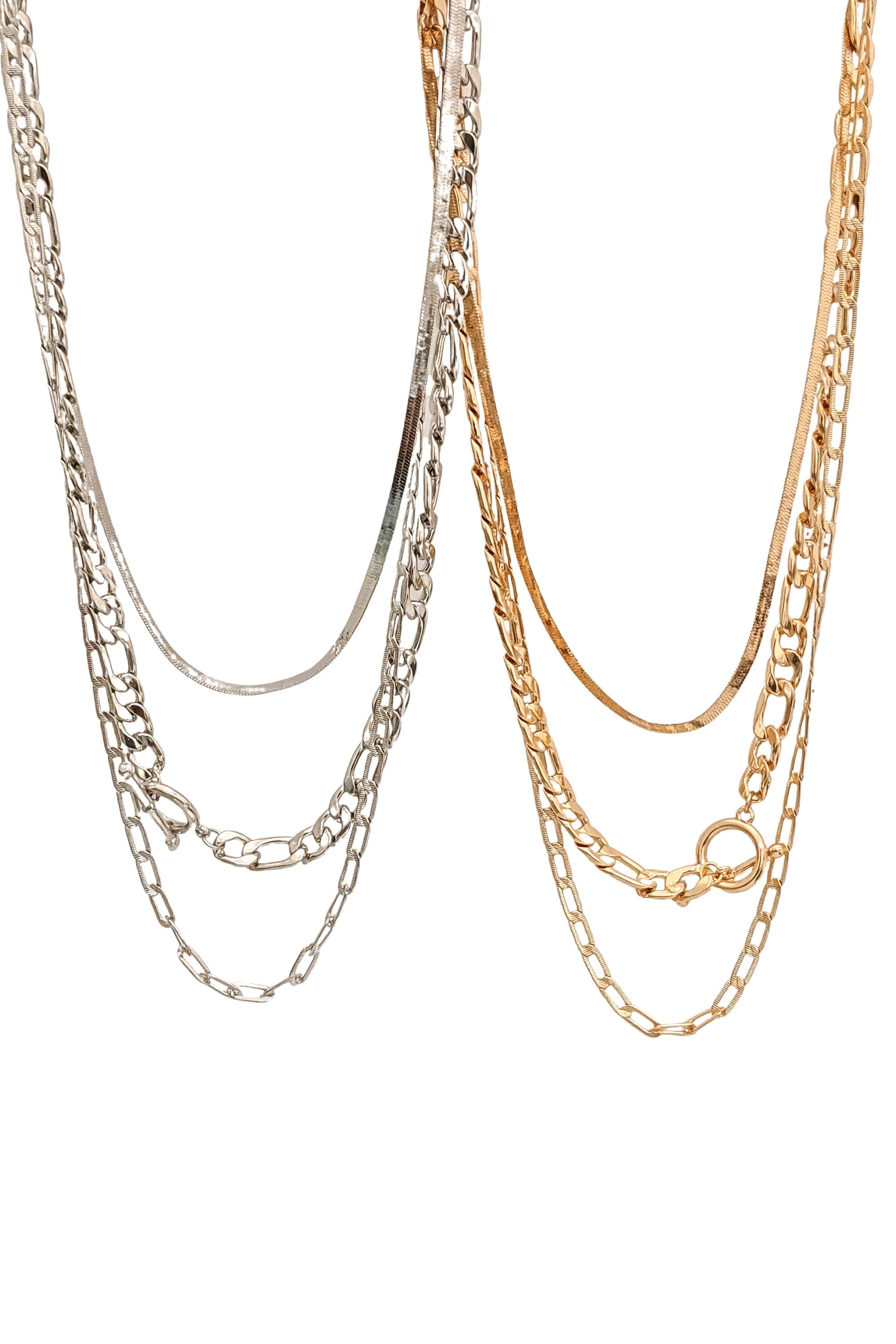 Silber Gold bunte Kreis Zirkonia Kette Halskette für Frauen Modeschmuck