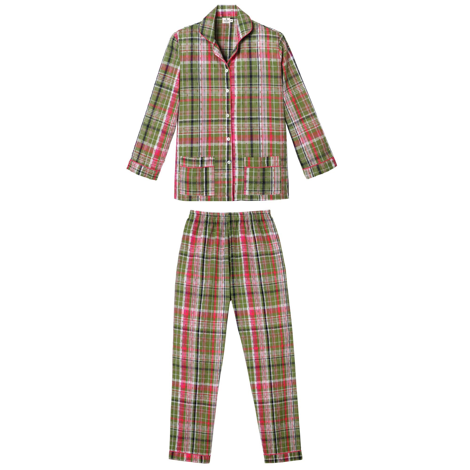 GERMAINE DES PRES - Wholesale Sleepwear Set - Women's - Camille Madras pajamas3