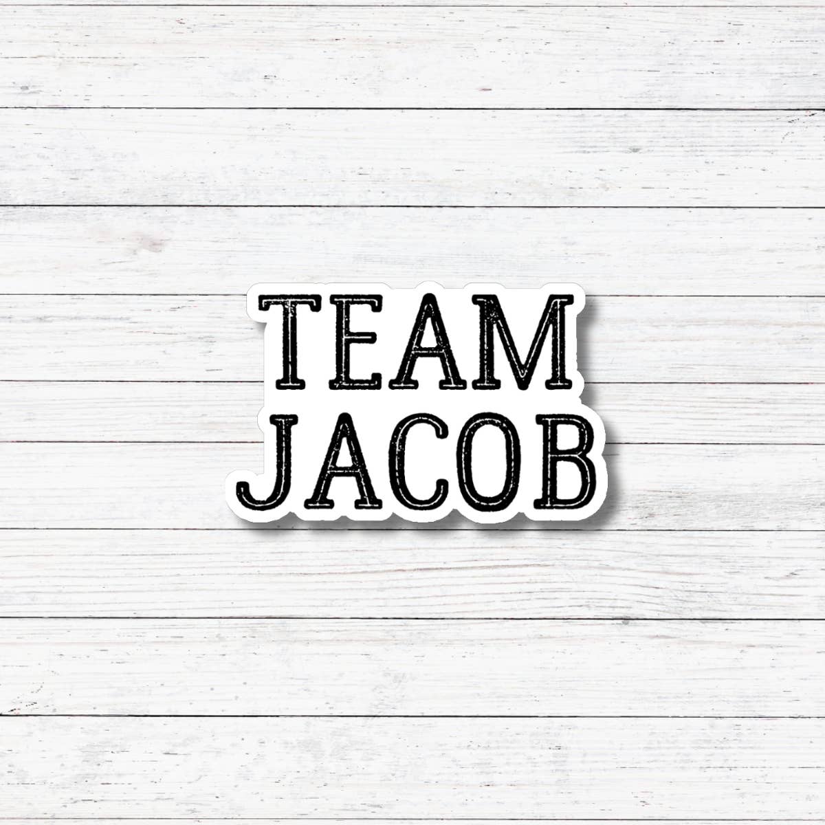 Oily Graphic Creations - Wholesale Sticker - Team Jacob- Twilight 2 Sticker/Magnet