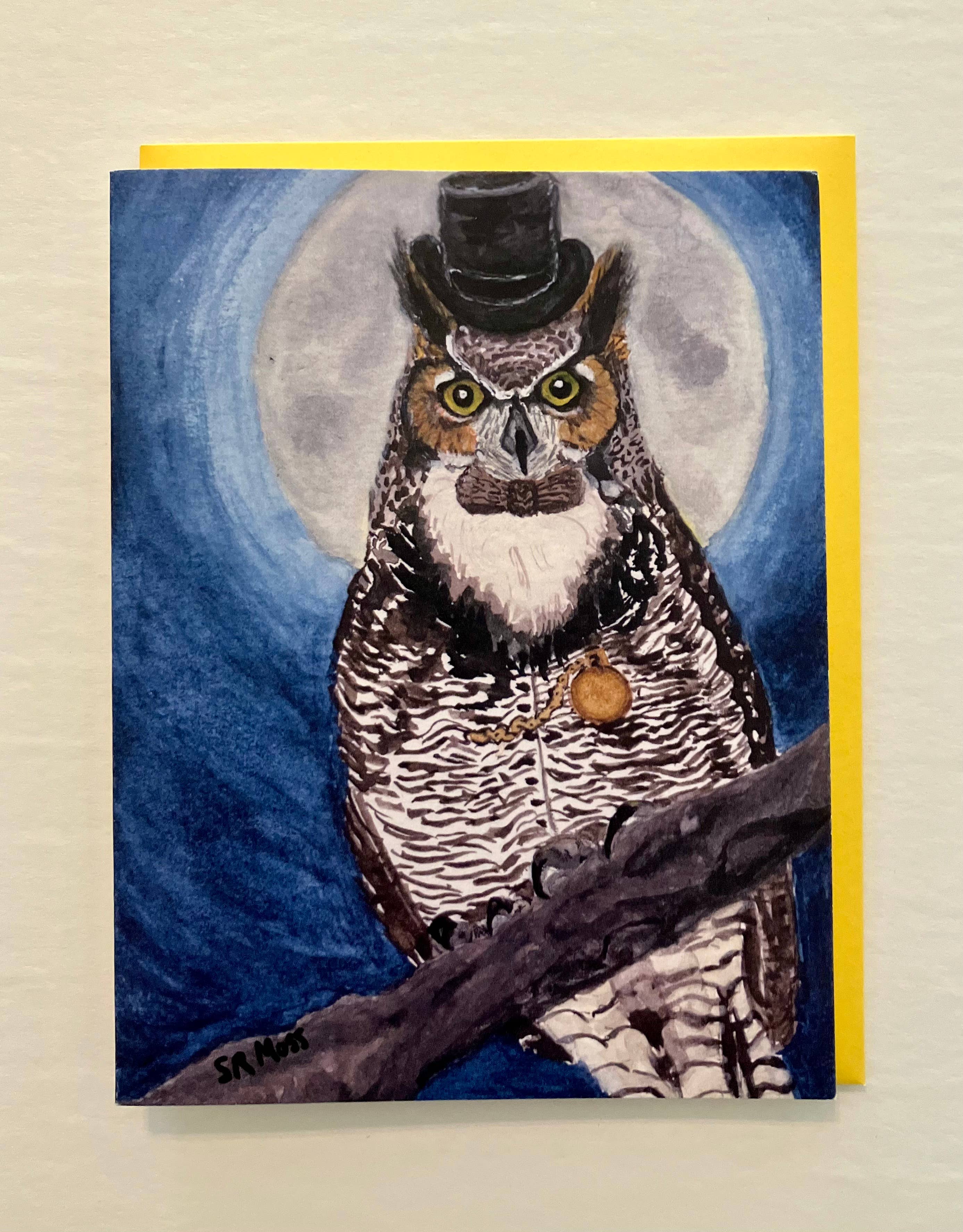 She Said It. - Wholesale Everyday Greeting Card - Sir Owl Card1