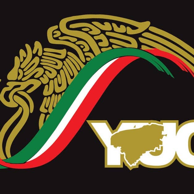 Mexico Eagle Yucatan Sticker | Car window vinyl sticker decal Gobierno de Mex. Mexico Aguila logo Mexican Flag YUC Trokiando Regios for wholesale by X Graphics Signs & Printing