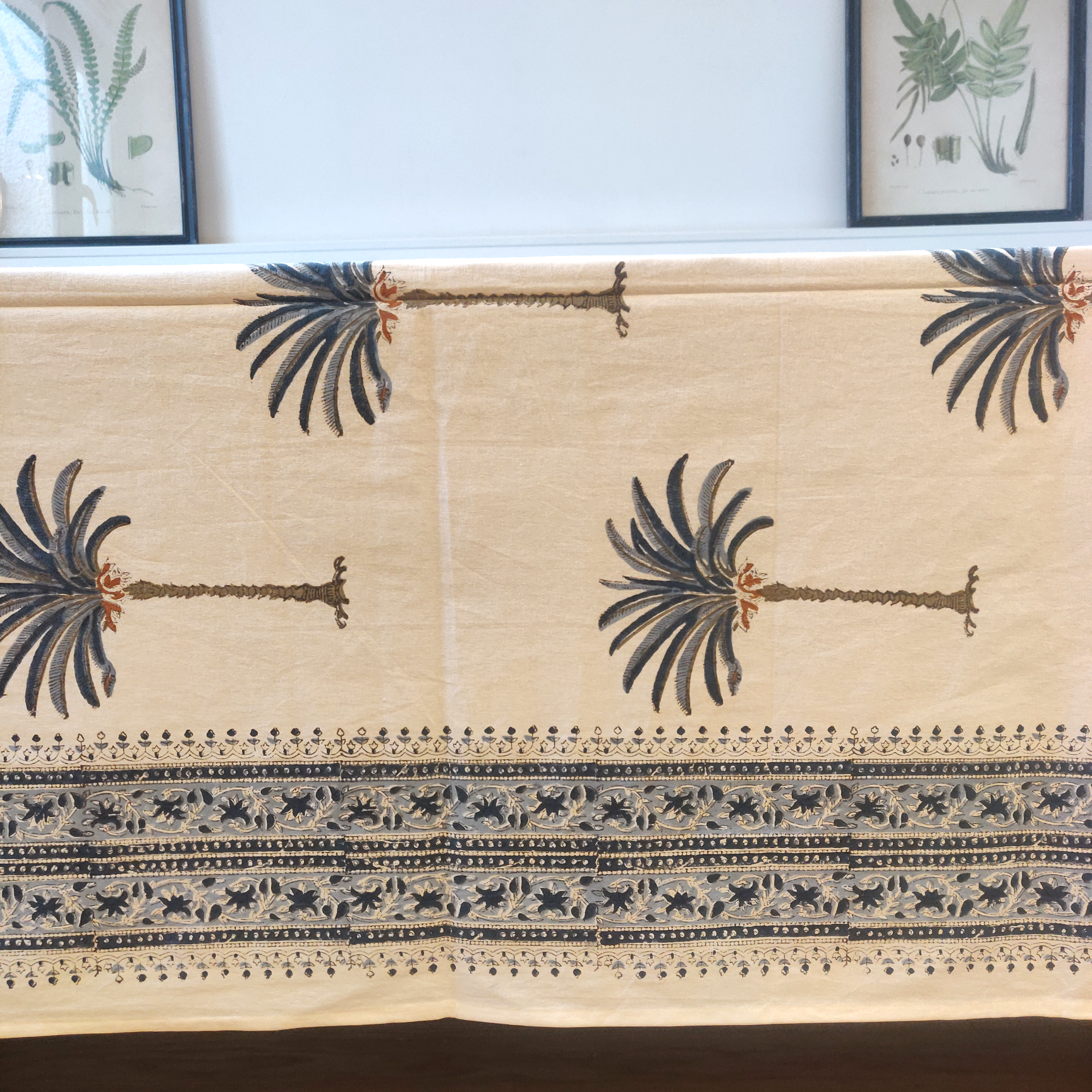 LNH EDIT - Wholesale Tablecloth - Palm Tree Blue XXL Tablecloth2