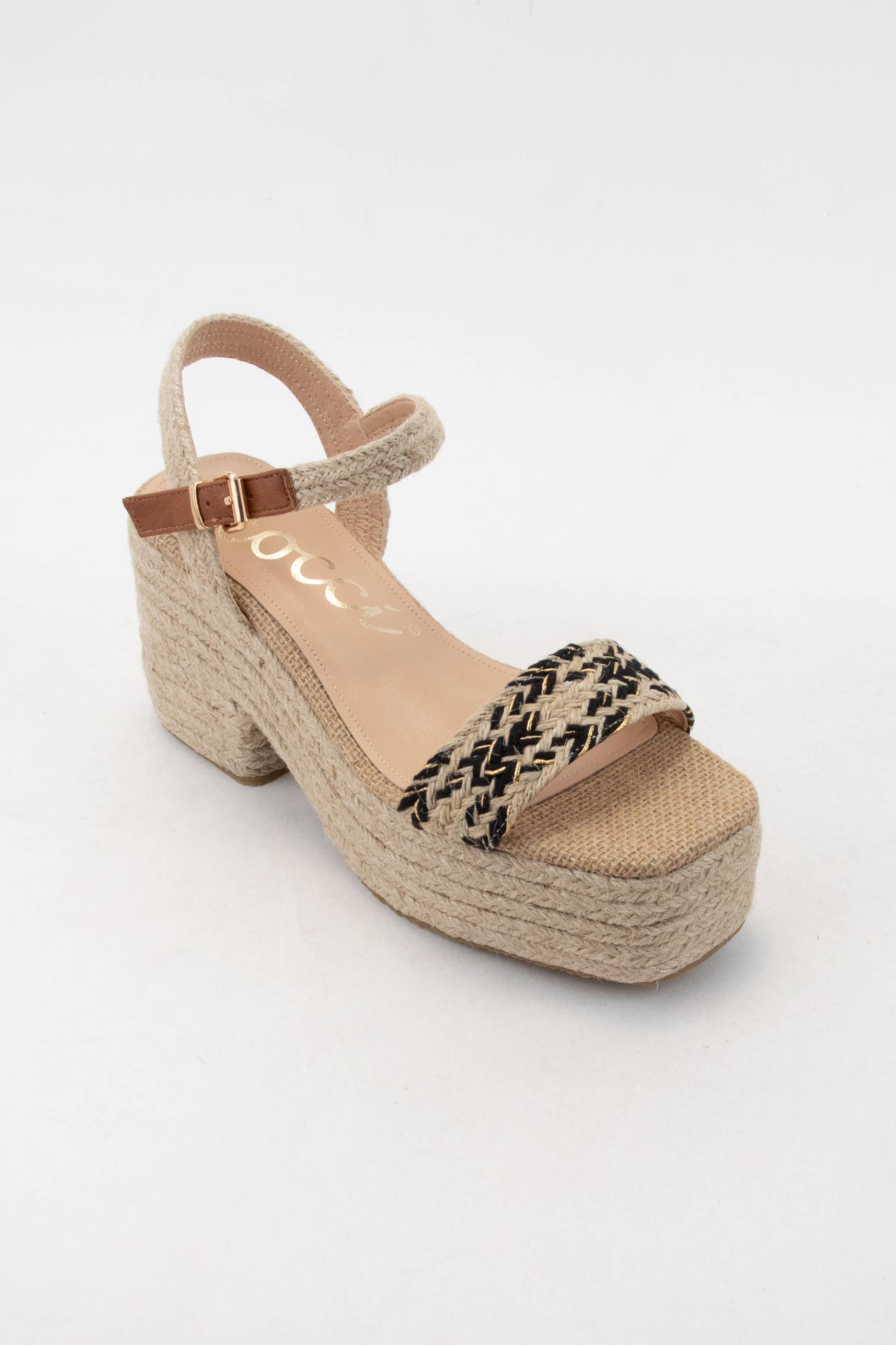 CCOCCI - Vendita all'ingrosso Scarpe con plateau - Donna - SANDALI RIMA ESPADRILLES WRAPPED CHUNKY CON TACCO PLATEAU10