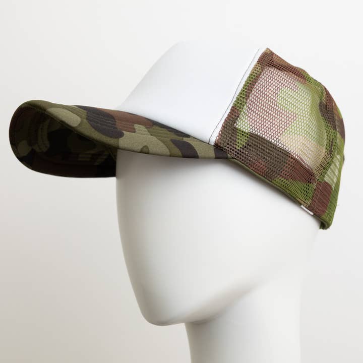 Leto Accessories - Wholesale Trucker Hat - Men's - 🚛 Mens Camouflage Mesh Back Trucker Hat