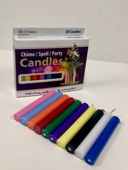 Bougies Chime Assorties - 10 boîtes de 20 bougies pour la vente par Biedermann & Sons