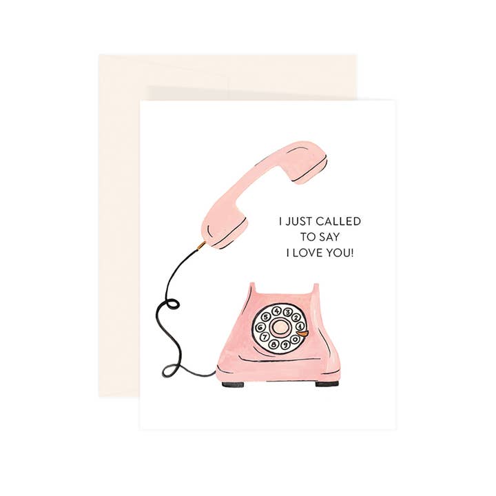 Love Call Card for wholesale by Paige & Willow