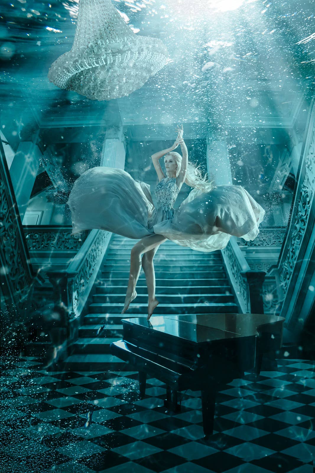 Tigon Art - Wholesale Art Print - Underwater Room