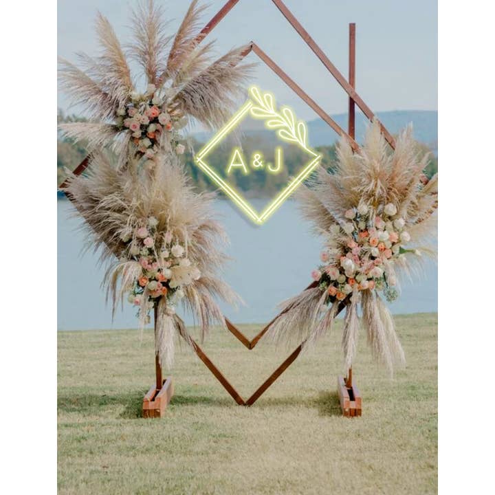 Glow Neon - Wholesale Neon Sign - Custom Wedding Neon Sign, Name Customize, Wedding party Deco