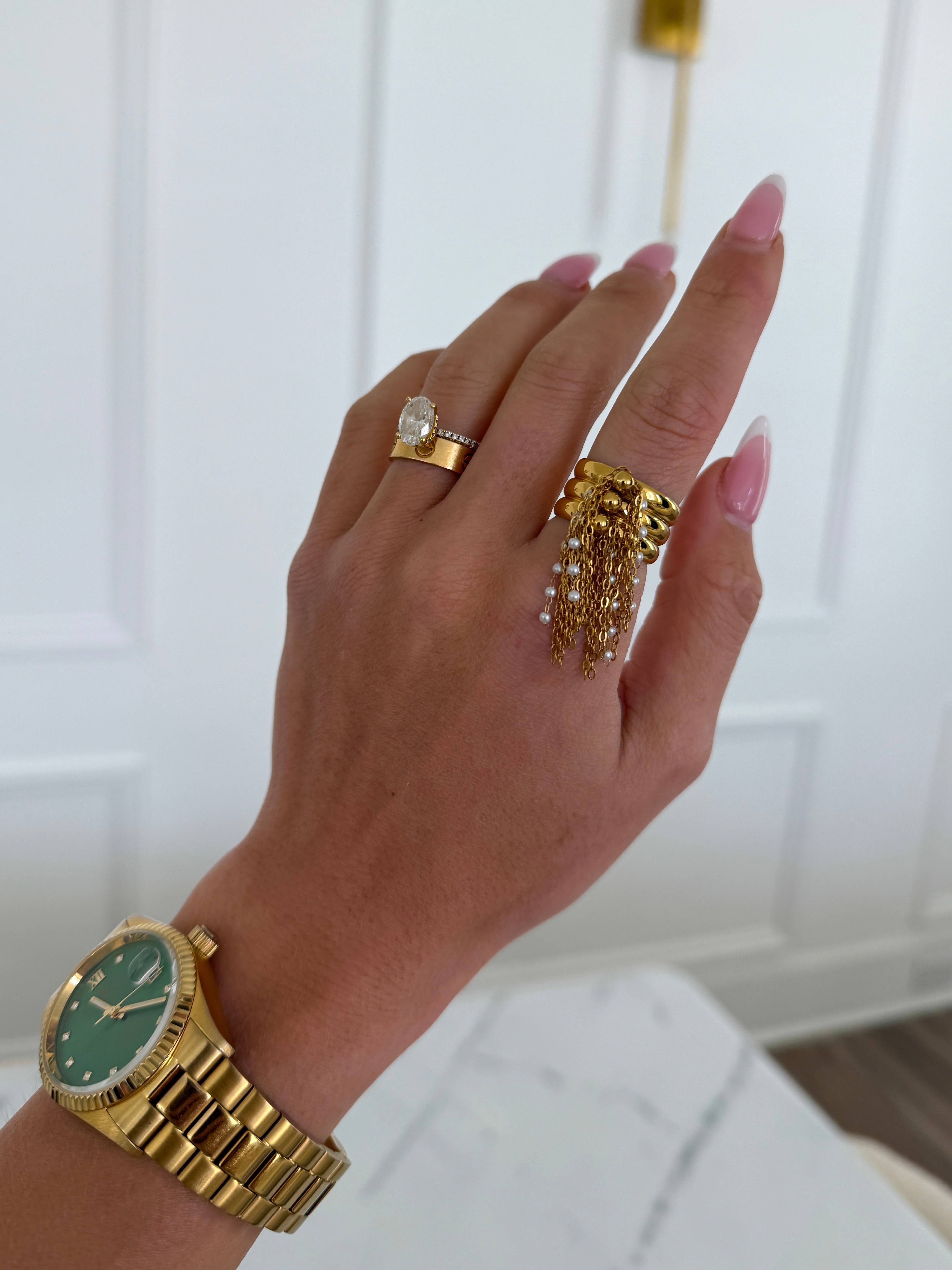 CHANSUTTPEARLS - Wholesale Cocktail/Statement Ring - JADE RING1