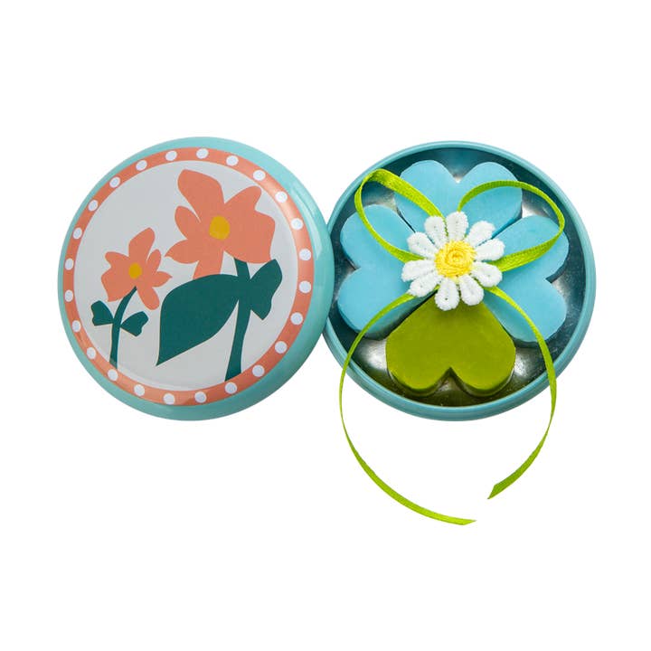 Amorevole - Wholesale Bar Soap - Campo Fiorito - Tin with scented soap0