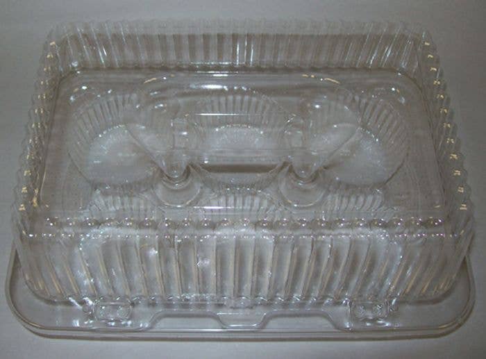 Hudson Meat Company - Wholesale Food Storage Container - CONT CUPCAKE/MUFFIN LBH6656     -     DETROIT FORMING0