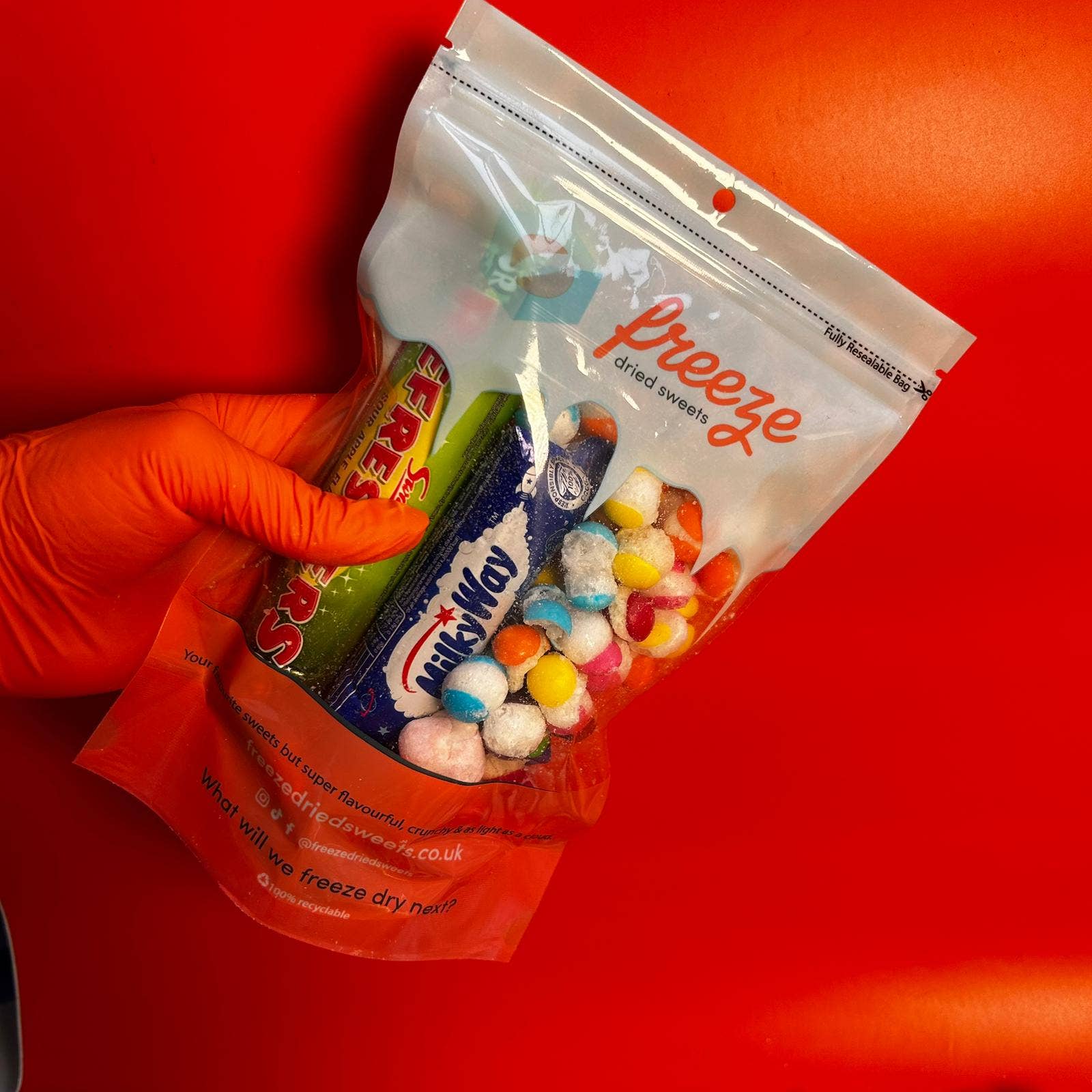 Freeze Dried Sweets - Wholesale Hard Candy - Veggies Mix 160g - Freeze Dried Sweets2