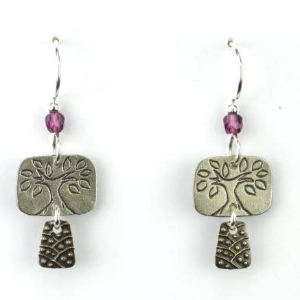 Two Part Tree Earring for wholesale by Beautiful Medusa