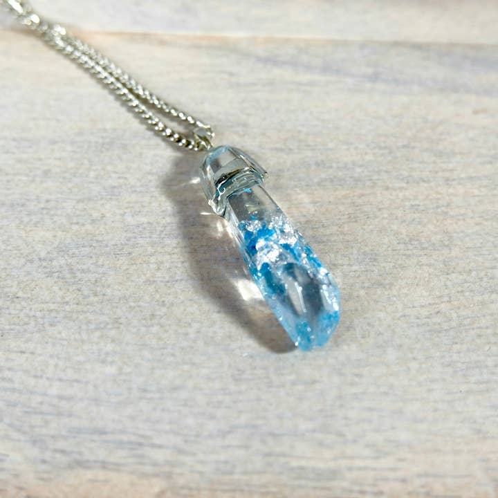 Halskette mit Koaxium-Kristall Hyperspace Hyperfuel Kleiner Anhänger Star Wars Geschenk für den Großhandel von BlueButterflyBazaar