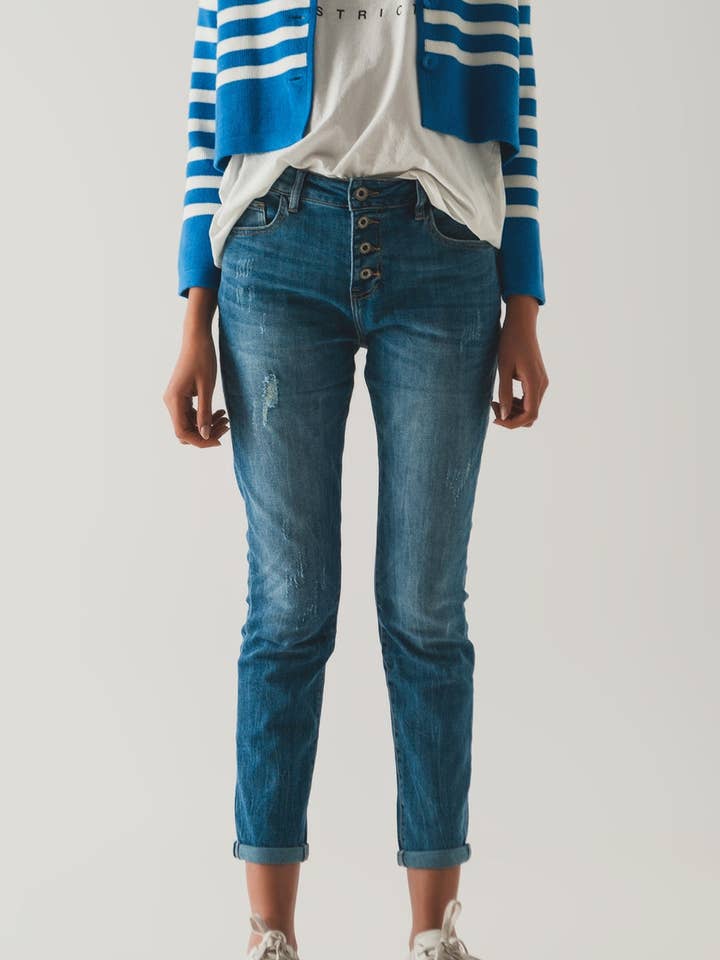 Knap foran lige jean for engroshandel hos Q2—All Orders:Free Duties for the US,UK,and Canada