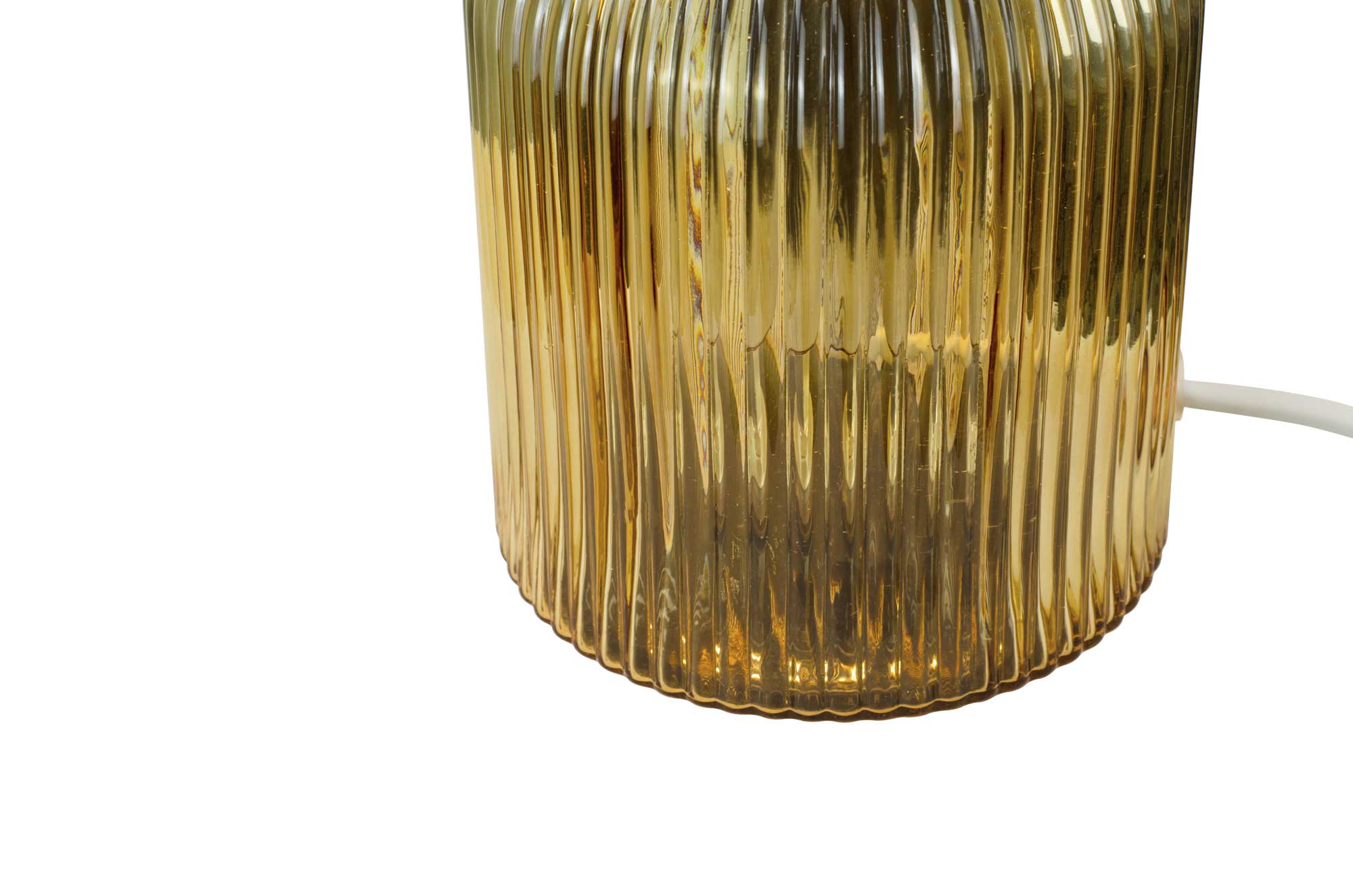 C-Création – Großhandel Stehlampen – Charmy farbige Tischlampe aus geriffeltem Glas16