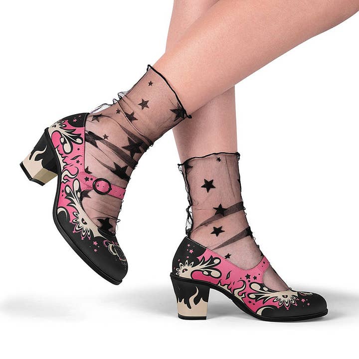 Hot Chocolate Design - Wholesale Low Heels - Women's - Chocolaticas® Mid Heels Transylvania Women's Mary Jane Pump