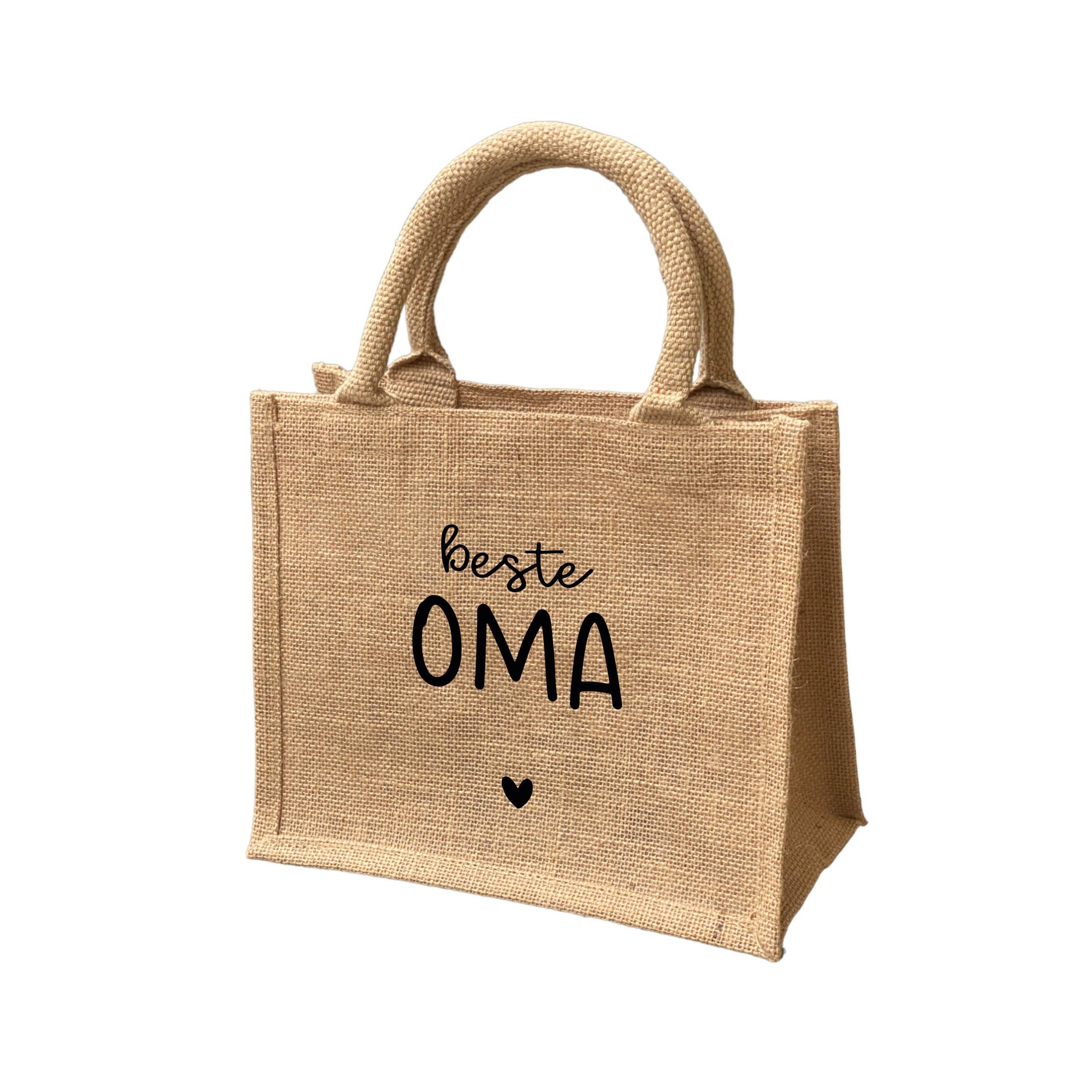 Buchstabenkult - Wholesale Gift Bag - Natural gift bag | Best Grandma2