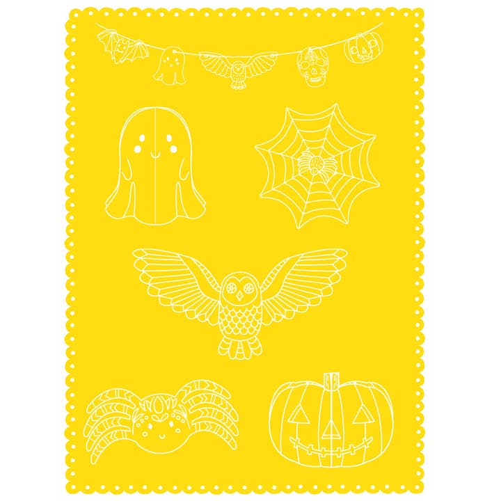 Hachette Book Group - Wholesale Crafts, Hobbies & DIY Book - Press Out and Decorate: Halloween1