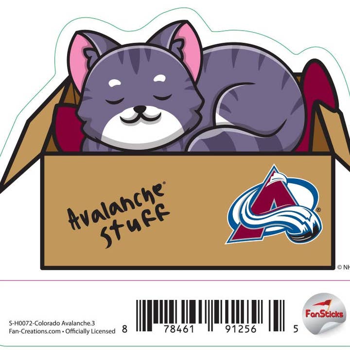 Fan Creations - Wholesale Sticker - Colorado Avalanche - NHL 3 inch Decal