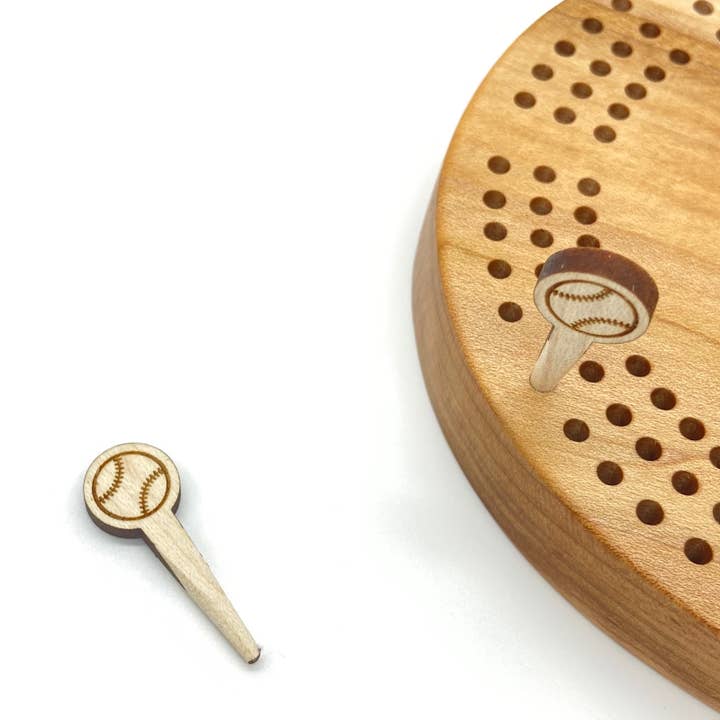 Cast & Carve – wholesale Board game – Sports Themed Custom Cribbage Pegs