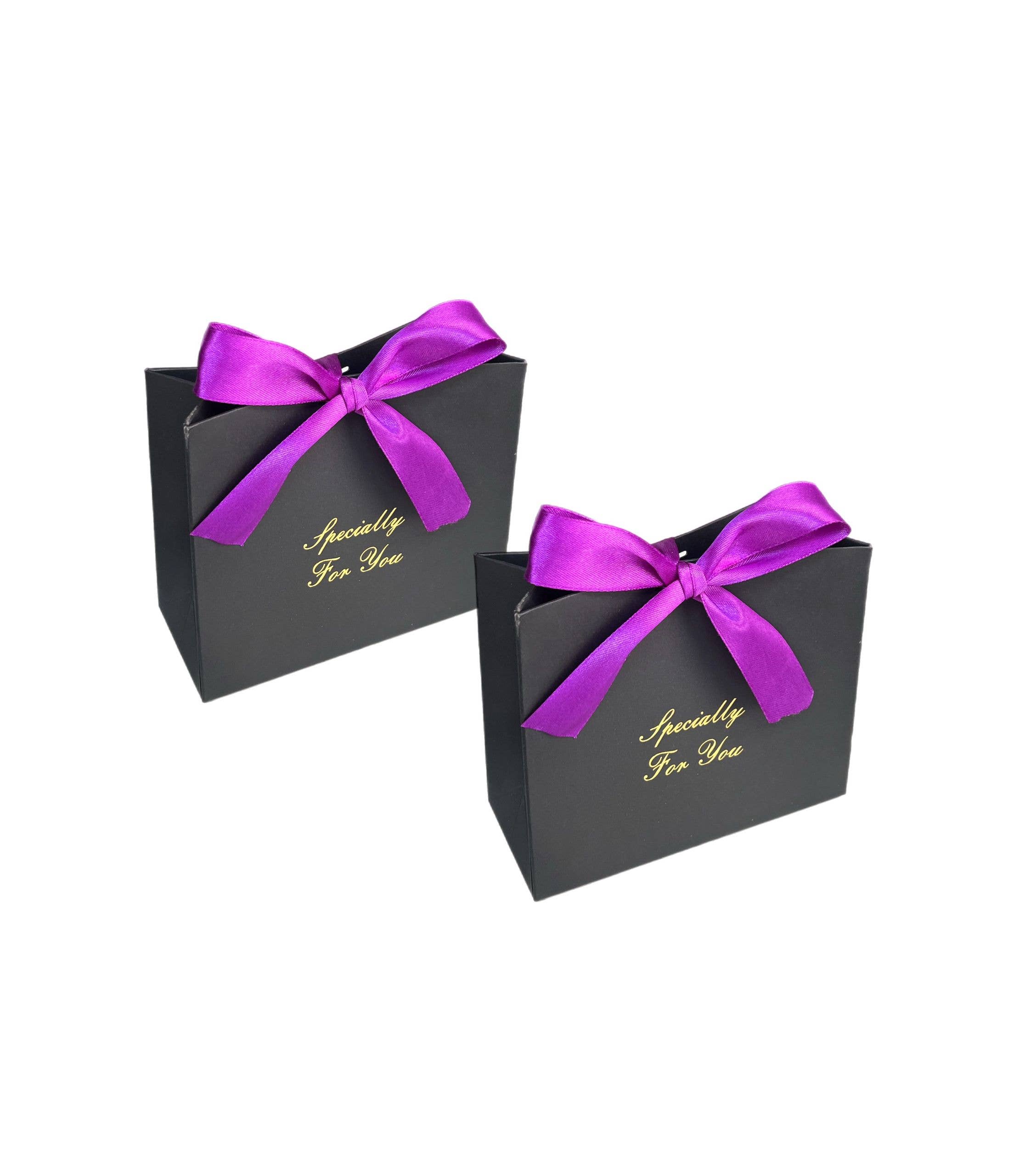 ANYGIFTGOODPACKINGBOX - Wholesale Gift Box - Black Elegant Gift Bag with Ribbon – Luxury Favor Wrap2