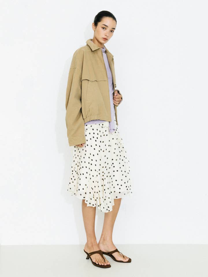 CUBIC – wholesale Jacket – Women's – 100% Cotton Mouldable Collar Casual Jacket9