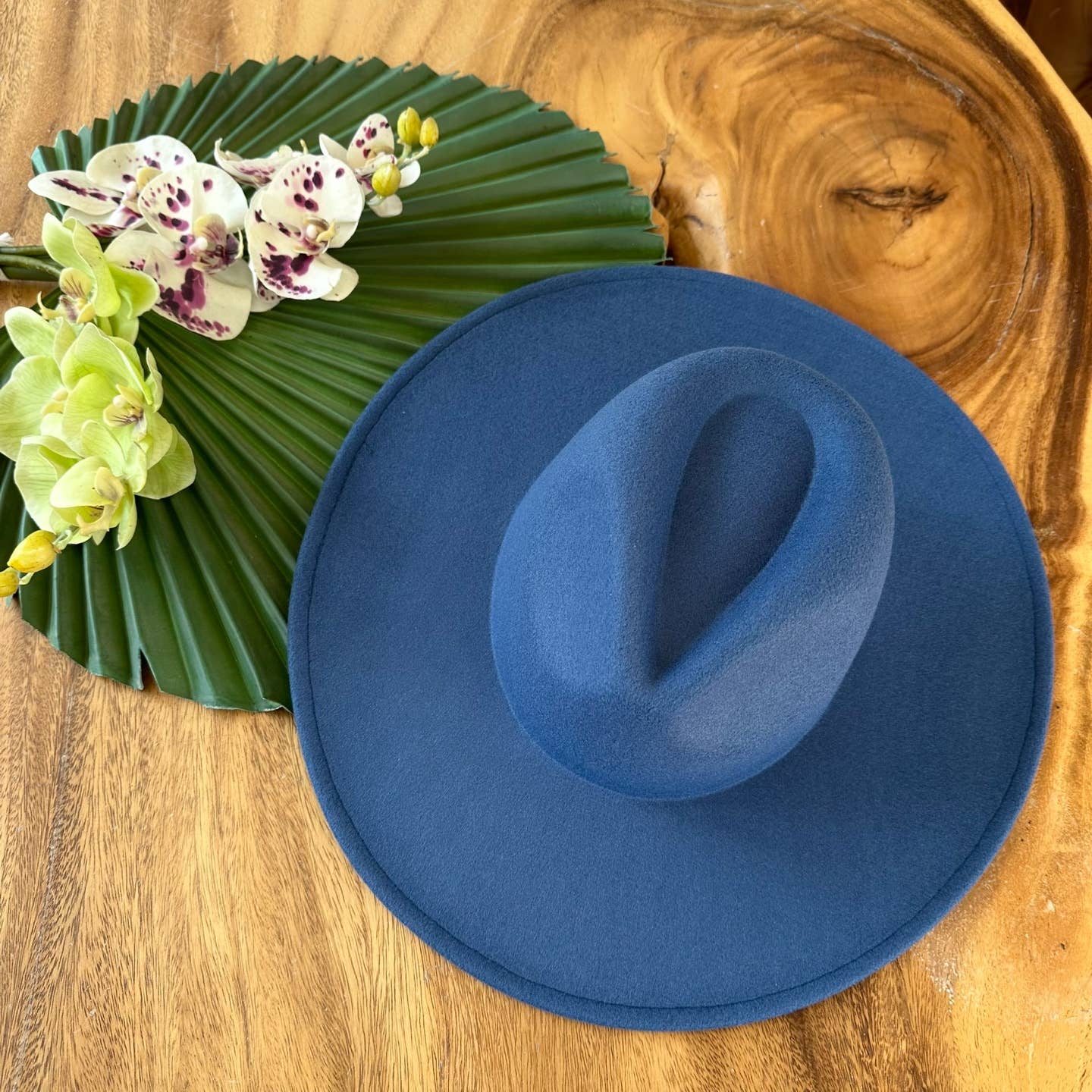 One and Only Accessories - Wholesale Fedora - Women's - Best seller Fashion Classic Wide Brim Felt Hat New Color26